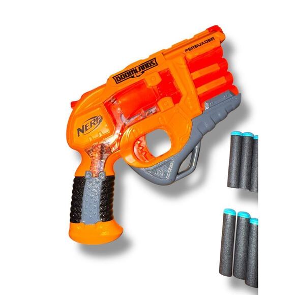 Nerf N-Strike DOOMLANDS Persuader Soft Dart Gun Blaster with darts - Picture 2 of 5